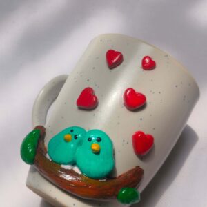Bird Design Coffee Cup